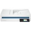 HP ScanJet Pro N4600 fnw1 Scanner piano 1200 x 1200 DPI A5 Bianco