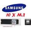 Samsung Dieci 10 x HD SOLID STATE SSD M.2 Samsung 256GB PCIe 3.0 BULK NVMe SOTTOCOSTO