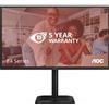 Aoc Monitor PC AOC 27" Full HD LED IPS HDMI DisplayPort VGA Adaptive Sync HDR 27E4U