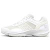 Wilson Scarpe da Padel da Donna Hurakn PRO V2, Controllo Sicuro, Comfort Energetico, Movimento Agile, Presa Rotazionale, Colore: Bianco/Argento, Taglia: 7