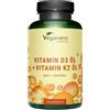 VEGAVERO Vitamina D3 + K2 120 pz Capsule