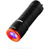 NEBO Torchy UV - Torcia di ispezione a luce nera UV - Torcia portatile compatta e mini - Con batteria e luce ultravioletta per lavori manuali e ispezioni ravvicinate