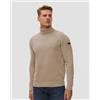 Unity Original Maglione Beige A Collo Alto Da Uomo Unity Original Popov Cheni