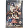 2025 Topps Chrome NFL Football Hobby Box Trading Cards sigillato in fabbrica ...