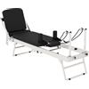 SPORTNOW Reformer Pilates Pieghevole per Casa con 2 Bande Elastiche | Aosom Italy