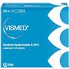 TRB CHEMEDICA Srl COLLIRIO LUBRIFICANTE VISMED CON ACIDO IALURONICO 0,18% 20 FIALETTE X 0,3 ML