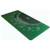 Bullets Playing Cards, Tappetino Blackjack, 140 x 75 cm, verde