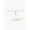 Westwing Collection Tavolo ovale in marmo Miley, 180 x 90 cm -