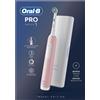 PROCTER & GAMBLE SRL Oral-B Pro 1 Rosa | Spazzolino Elettrico Ricaricabile Sensore Pressione | Testina + Custodia