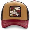 Capslab Willy Il Coyote Looney Tunes Marrone Berretto da Camionista Regolabile