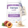 Colpropur Lady Gusto Pesca - Collagene Idrolizzato in Polvere da Bere - Peptidi di Collagene, Integratore per Ossa, Pelle e Articolazioni - 340g