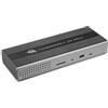 OWC Thunderbolt Go Dock, 11 porte, Thunderbolt 4, alimentatore integrato, ricarica da 90 W, compatibile con iPad, Mac Thunderbolt e USB-C, PC, Chromebook e dispositivi Android, OWCTB4DKG11P