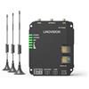 LINOVISION Router Industriale Cellulare 4G LTE Cat4 con Wi-Fi, Segnale Potenziato per Siti Remoti, Slot SIM Doppie, Gateway DTU per Dispositivo RS485, Sensori IoT, Telecamere Solari, M2M, Veicoli