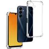 REY Cover in Gel TPU Anti-Shock per Samsung Galaxy A16 4G/5G, Morbido Silicone Custodie Protettivo Case, Anti-Scratch, Protettiva Sottile Back Cover