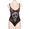 Subblime Queen Plus Size Subblime Queen Plus Teddy, motivo floreale e frange, 100 g