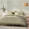 Yard Mallow Bow Tie 100% Cotton Duvet Cover Set