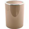 MSV - Pattumiera AS Kamaka 6L Cappuccino - Design Compatto - 24,2 x 19 x 19 cm - Colore Elegante per Cucina e Bagno - Coperchio Pratico - Uso Interno