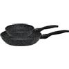 ELO Granit Passion - Set di 2 padelle, colore: Nero