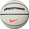 Nike Everyday Playground 8P Graphic Deflated Palle da basket Light Bone/Midnight Navy/Black/Total Orange 7