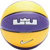 Nike Playground 8P L James Deflated Palle da basket Court Purple/Amarillo/Black/White 7