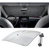 LUWU [Aggiornato] Ombrello Parasole Auto Compatibile con Toyota Aygo X AB70 2022-2025 2026 Parabrezza Parasole Auto ad Ombrello Pieghevole per Parabrezza Anteriore Interno Aygo X Accessori