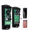 Generico COPPIA FOTOCELLULE SENSORI UNIVERSALI WIRELESS A BATTERIA da esterno ORIENTABILE a 180° PER AUTOMAZIONE CANCELLI BARRIERE ALLARME AC/DC 12-24V