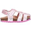Geox Sandali da bambina B CHALKI Girls, colore rosa/multicolore, 27 EU