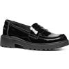 Geox J Casey Girl C - Mocassino Bambina, Black,