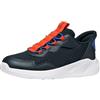 Geox J Sprintye Fast in B, Scarpe da Ginnastica, Marina Rossa, 28 EU