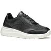 Geox D PLUMMERY A, Scarpe da Ginnastica Donna, Black, 40 EU