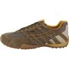 Geox U Snake Original A, Scarpe da Ginnastica Uomo, Military/Dk Grey, 47 EU