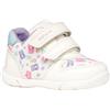 Geox Scarpe da Ginnastica B Zapito Girl A, White Lt Blue, 23 EU