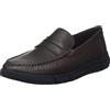 Geox U Ascanio C, Moccasin, Nero, 40 EU