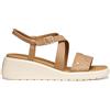 Geox Sandalo da donna D Meliconia A Wedge, beige, 36 EU