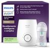 AVENT Philips Avent Scaldabiberon Set regalo - Scaldabiberon veloce e biberon Natural Response, controllo temperatura smart, riscaldamento uniforme, spegnimento automatico, SCF358/10