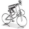 Brubaker Figura di Ciclista - Ferro di Bicicletta - Metallo Fatta a Mano - Regalo per Ciclisti e Corsa