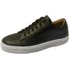 A.P.C. Scarpe Da Tennis In Pelle Marrone Da Uomo $370 NWOB