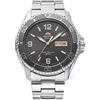 Orient Kamasu/Mako III - Orologio da polso da uomo automatico e a carica manuale meccanico sportivo bracciale e cassa in acciaio inox