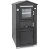 Clementi Forni Forno a legna Domus 45x80cm antracite Clementi senza canna fumaria