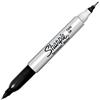 Sharpie Pennarello a punta doppia 2 in 1 ultra fine/fine - nero