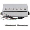 FLEOR Pickup Humbucker per chitarra Alnico 5 Pickup a ponte 4 fili 14-15K adatto per chitarra LP