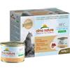 ALMO NATURE SpA HFC Natural Light Meal Tonno e Gamberetti Multipack - 4Xda 50 Gr,