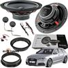 Focal Evotuning - no hertz Kit 4 Casse Altoparlanti Focal ISU 200 Anteriori per Audi A6 4G C7 dal 2011-2018