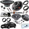 Focal Kit 8 Altoparlanti Focal ISU 200+ASE 165 Ant e Post per AUDI A4 B8 2007-2015