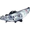 Diederichs Faro anteriore sx 207 06-12 luce curva H7+H7+H1 DEPO motor reg el 620896