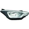 Diederichs Faro anteriore dx Destro i20 15-20 5porte DEPO H4 nero per reg el 92102-C8000
