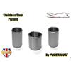 Brakemasters Honda GL1800 Goldwing G 2016 Pinza Freno Posteriore Acciaio Inox Set Pistone ABS
