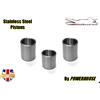 Brakemasters Honda VFR800 Vtec A9 2012 Pinza Freno Posteriore Acciaio Inox Set Pistone