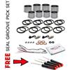 Brakemasters Kawasaki Vulcan 2000 Limitata D1 2005 Pistone Pinza Freno Anteriore Sigillo Kit