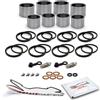 Brakemasters Kawasaki Vulcan 2000 Limitata D1 2005 Pistone Pinza Freno Anteriore Seal Ricambi